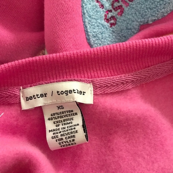 better together Valentine Sweatshirt Candy Hearts Conversation - Picture 10 of 11